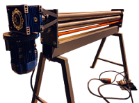 картинка Вальцовочный станок трехвалковый электромеханический  RME-1500х1.2мм компании Нова Механика